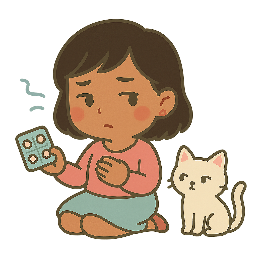The Silent Cat Sufferer
